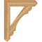 Ekena Millwork Olympic Arts & Crafts Rough Sawn Bracket, Western Red Cedar, 6"W x 34"D x 42"H BKT06X34X42OLY03RWR - alternate 2